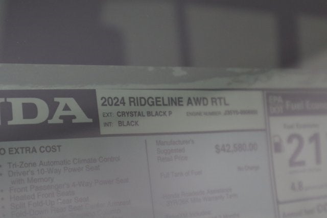 2024 Honda Ridgeline AWD RTL